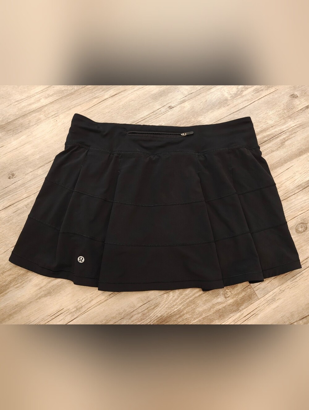 Lululemon Pace Rival Skirt *4-way Stretch 13.25" Black EUC Size 8